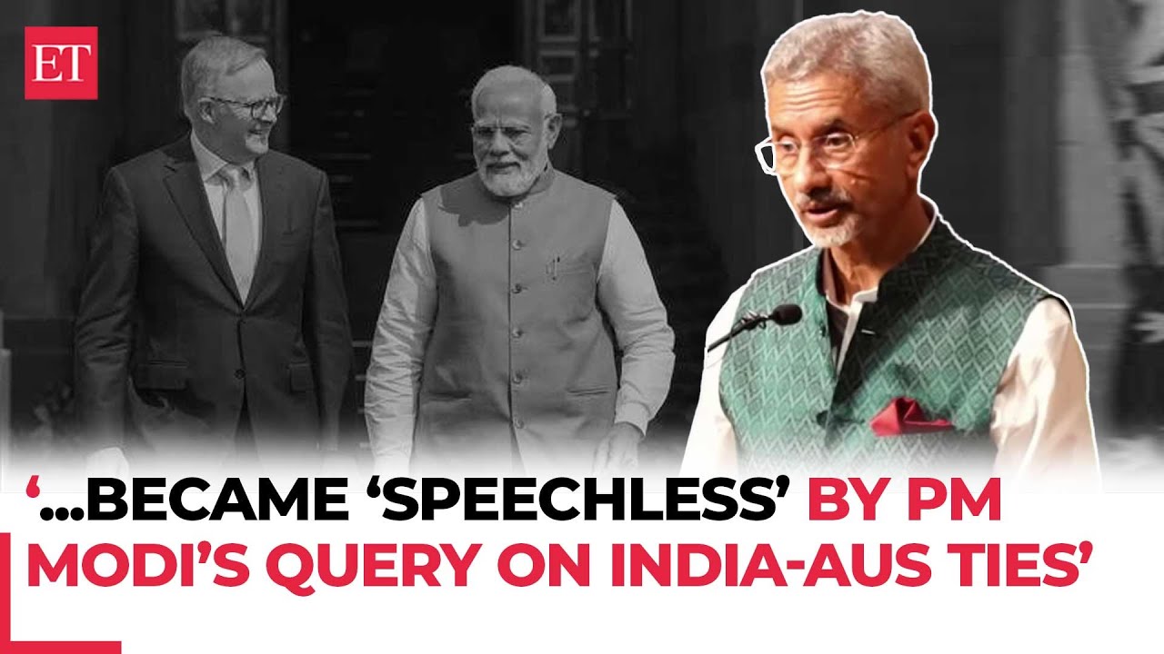 'I had no answer…,' EAM Jaishankar was left ‘speechless’ by PM Modi’s query on India-Australia ties