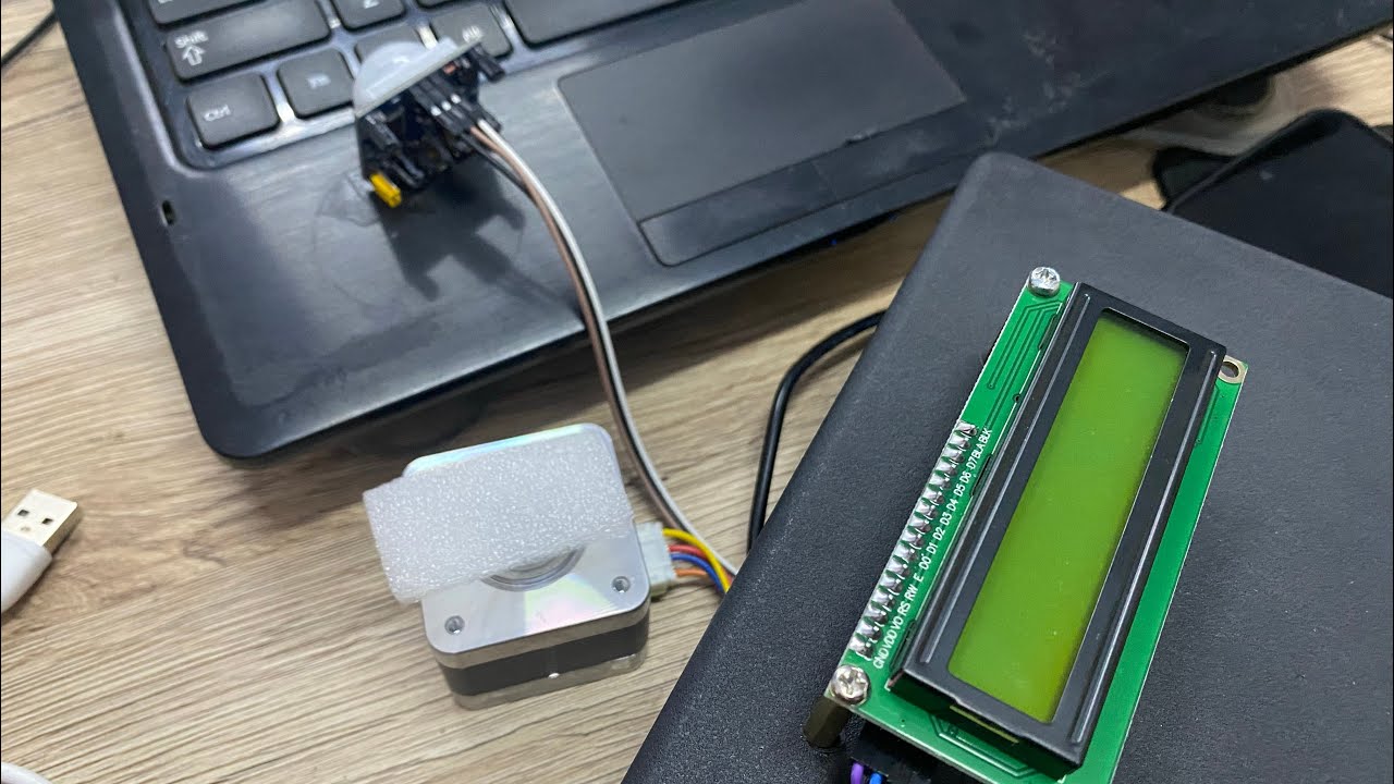 Kendali Pagar Otomatis Motor Stepper IOT Blynk 2.0