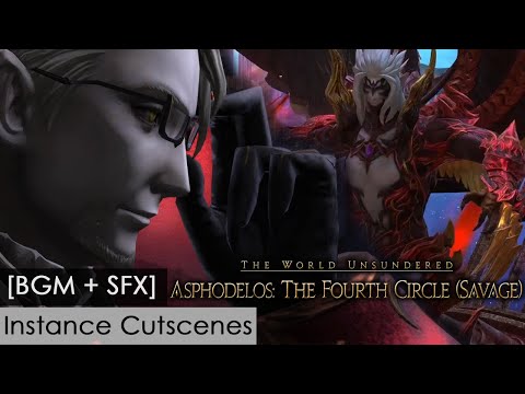 Asphodelos: The Fourth Circle (Savage) Phases I&II [BGM + SFX, Instance Cutscenes]