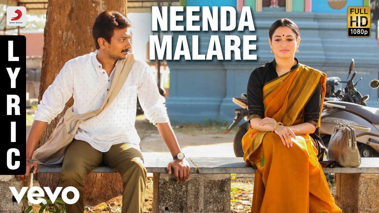 Neenda Malare Lyrics  | Kanne Kalaimaane | Tamannaah Bhatia | Shweta Pandit | Yuvan Shankar Raja
