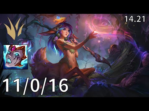 Lillia Jungle vs Nunu & Willump - EUW grandmaster | Patch 14.21