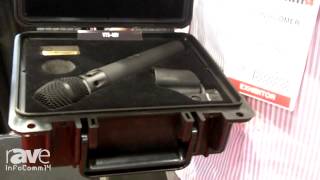 Video thumbnail for InfoComm 2014: Line 6 Shows its V75-40V Microphone with Earthworks Capsule by rAVe [PUBS]