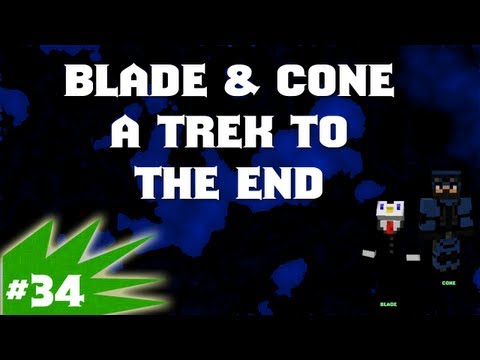 Blade and Cone in Minecraft Episode 34 "The Great Enderman Hunt Pt.1"