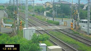 JR中央本線 熊野権現踏切（春日居町～石和温泉）