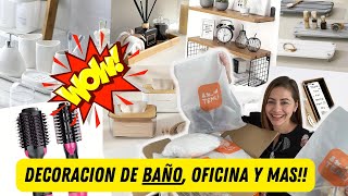 🎉 Favoritos de Temu para la decoracion de bano y la oficina + Productos favoritos para el cabello!!!