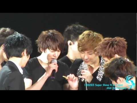 120203 Super Show4 in Taipei Kyuhyun Birthday full cut
