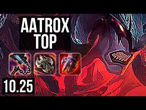 AATROX vs KALISTA (TOP) (DEFEAT) | 400+ games, 900K mastery, Dominating | KR Diamond | v10.25
