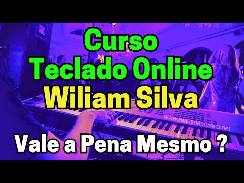 Curso de Teclado Online William Silva -  Funciona Mesmo ?  - Curso Teclado Online Wiliam Silva