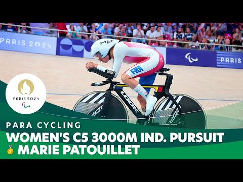 🥇🚴‍♀️Emotional Race: Marie Patouillet Wins the Women's C5 Individual Pursuit with Home Crowd