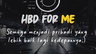 Download lagu story WA  , ungkapan selamat ulang tahun untuk diri sendiri mp3