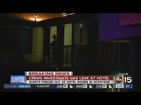 Guests evacuated from Goodyear Hotel after gas leak found