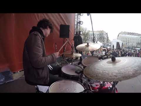 Drum solo. Istanbul Agop Cymbals. Ignat Kravtsov