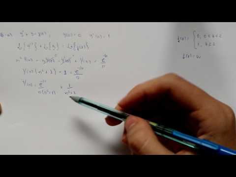 Transformada de Laplace, função degrau.