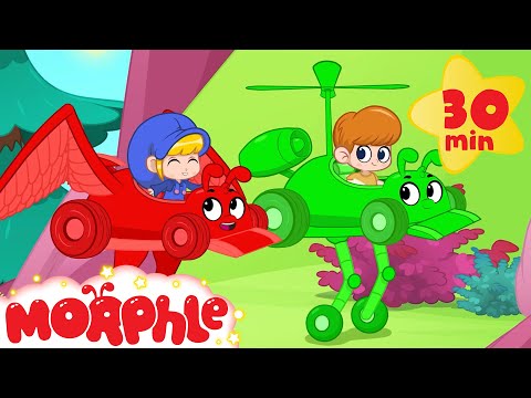Morphle vs Orphle - Super Car Race | Cartoons for Kids | My Magic Pet Morphle
