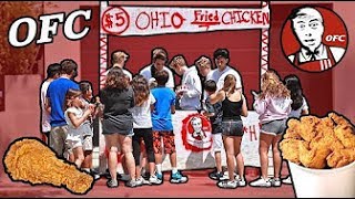 FUNNY OHIO FRIED CHICKEN STAND (WITH FANS)