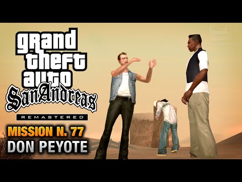 GTA San Andreas Remastered - Mission #77 - Don Peyote (Xbox 360 / PS3)