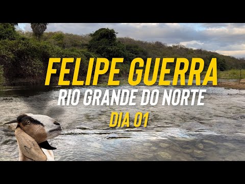 Vloguei meu primeiro dia de viagem a Felipe Guerra, interior do Rio Grande do Norte #ferias #viagem