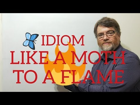 英語の家庭教師ニックPのイディオム (245) Like a Moth to a Flame (炎に蛾のように) (English Tutor Nick P Idioms (245) Like a Moth to a Flame)