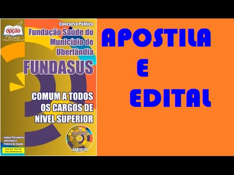 Apostila Nível Superior Concurso FUNDASUS 2015
