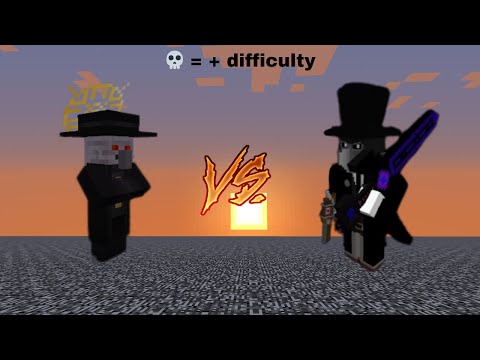 Mob Battle 109: Apostle vs HeadHunter but every defeat increases difficulty for the opponent