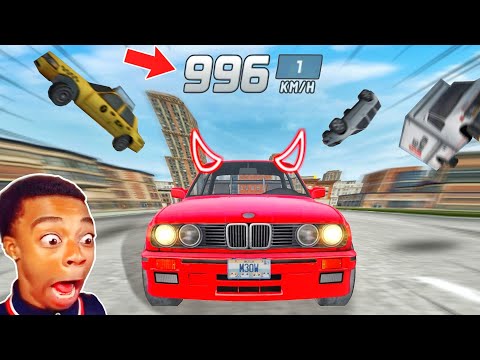Angry BMW M3 e30 Legend💀| Funny Moments 🤣|Extreme Car Driving Simulator🔥|