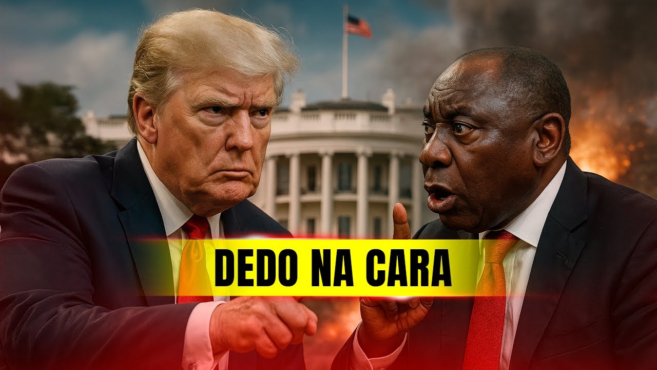 Embate Histórico: Trump Cobra Respostas Diretas do Presidente Sul-Africano em Discussão
