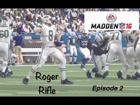 Roger Rifle (QB) Connected Career- Madden 16 - PS4 - Ep. 2