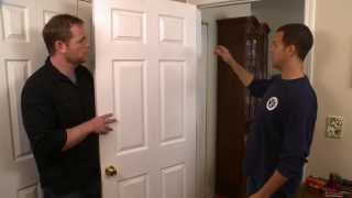 How To Fix an Interior Door with Mensch with a Wrench