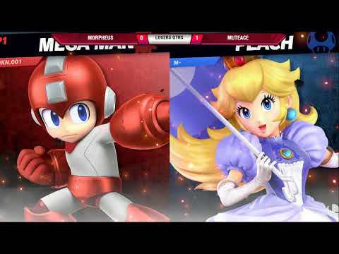 VS Weekly 4/11/19 - Losers Qtrs - Morpheus (Mega Man) vs MuteAce (Peach) - SSBU