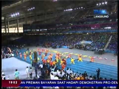Indonesia Perform Closing Ceremony Asian Games 2014 LIVE TVRI