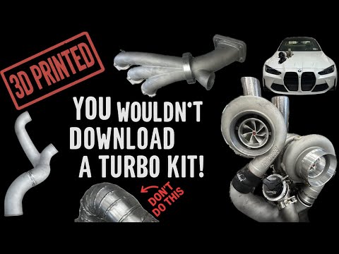 3D print an 1,800 HP G80 M3 turbo kit and it's cheaper than you thought.