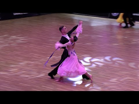 Mykhailo Benivskyi - Daiana Bondar UKR, Slow Foxtrot | WDSF European Championship Youth Standard