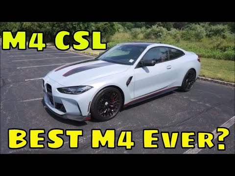 2023 BMW M4 CSL Review POV First Drive