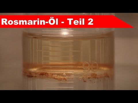 🌷 Getrockneten Rosmarin destillieren 🌻 - ätherisches Rosmarin-Öl selber machen Teil 2 - diSTILLed