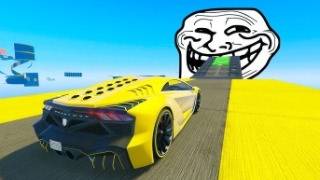 LA CARRERA TROLL INFINITA DE GTA 5 ONLINE