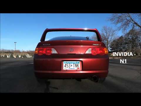 Acura RSX Type-S Invidia N1 Catback Exhaust Comparions!