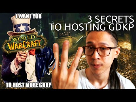 Learn 3 secrets to hosting GDKP BEFORE The Burning Crusade Comes out