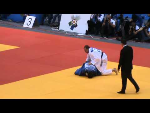 Judo, Grigorii Sulemin VS Varlam Liparteliani, final 90 kg. European judo championships 2012