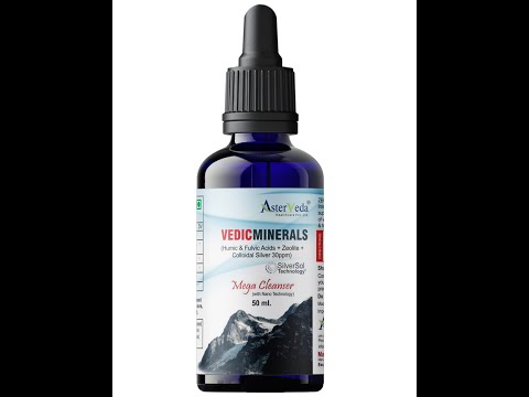 Vedic minerals zeolite mega cleanser & detoxifier humic fulv...