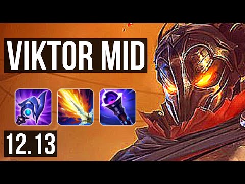 VIKTOR vs MORGANA (MID) | 15/0/8, Legendary, 400+ games | NA Diamond | 12.13