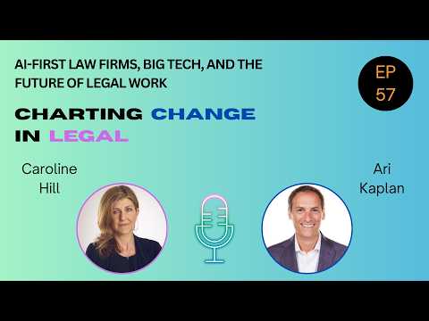 Charting Change in Legal: AI-first law firms, big tech, and the ...