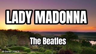 Lady Madonna (LYRICS) - The Beatles