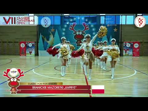 2019. VII. ZCO: CLASSIC POM PON SENIORS, BRANICKIE MAŽORETKI KAPRYS, POLAND