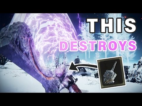 DESTROY EVERYTHING in front of you with the Ruins Greatsword Build ► Elden Ring