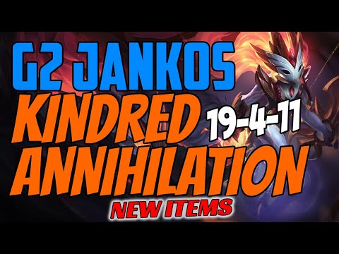 G2 Jankos Plays KINDRED Jungle vs Taliyah - Challenger Gameplay - New Items - Season 11 - Galeforce