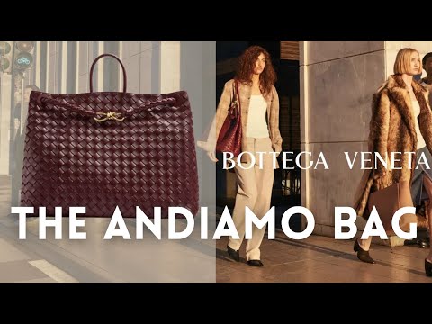 A mais nova bolsa da Bottega Veneta por Matthieu Blazy?A bolsa Andiamo - vamos ou não?