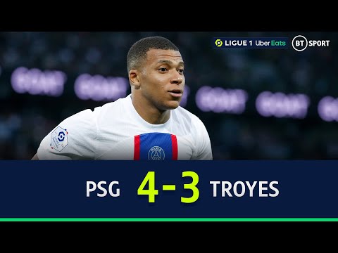 PSG vs Troyes (4-3) | A Lionel Messi masterclass | Ligue 1 Highlights