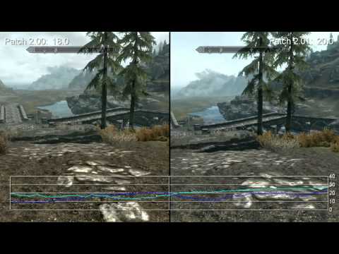 Skyrim PS3 Lag Bug: Launch Day Patch vs. 2.01 Frame-Rate Analysis