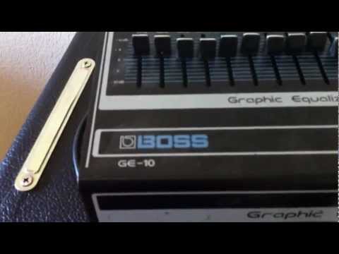 Fender PA 135 / Boss GE-10 / Fulltone Fulldrive 2