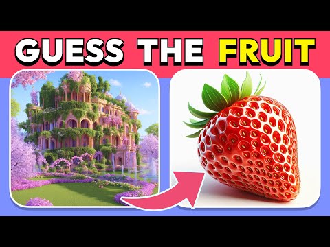 Guess by ILLUSION - Fruits and Vegetables Edition 🍎🥑🍌 Easy, Medium, Hard Levels